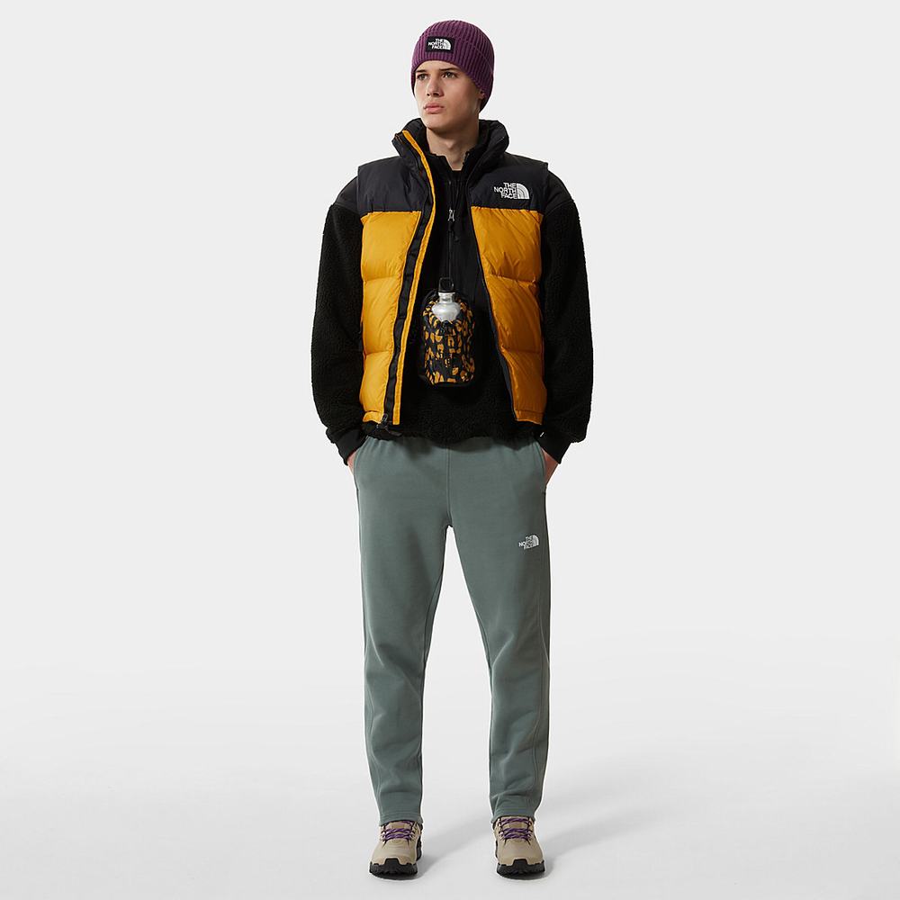 Fleece Mikiny The North Face PLATTE SHERPA ¼ ZIP Panske Čierne | MLJ-981436