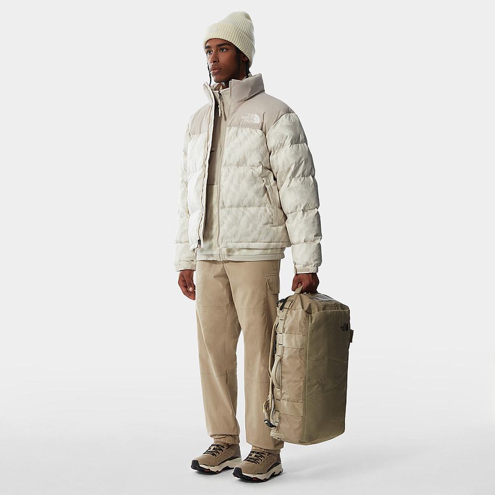 Fleece Mikiny The North Face Printed Denali 2 Panske Strieborne Siva Strieborne Siva | QNZ-457396