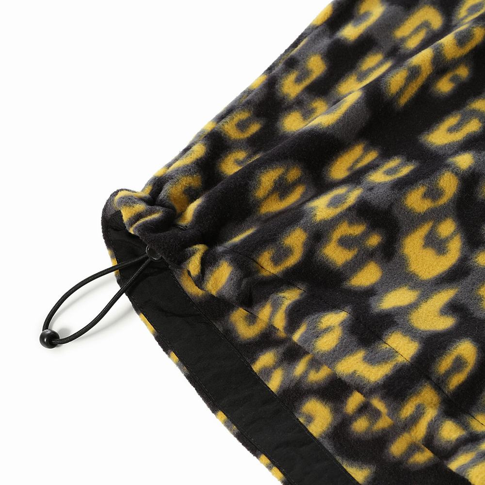 Fleece Mikiny The North Face Printed TKA Kataka ¼ Zip Damske Žlté Leopardie | CSL-157623