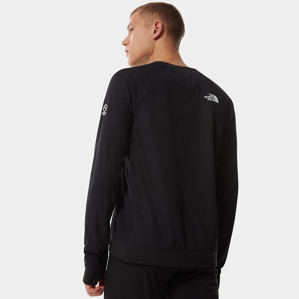 Fleece Mikiny The North Face SUMMIT SERIES™ L2 FUTUREFLEECE™ Panske Čierne | OTI-356948