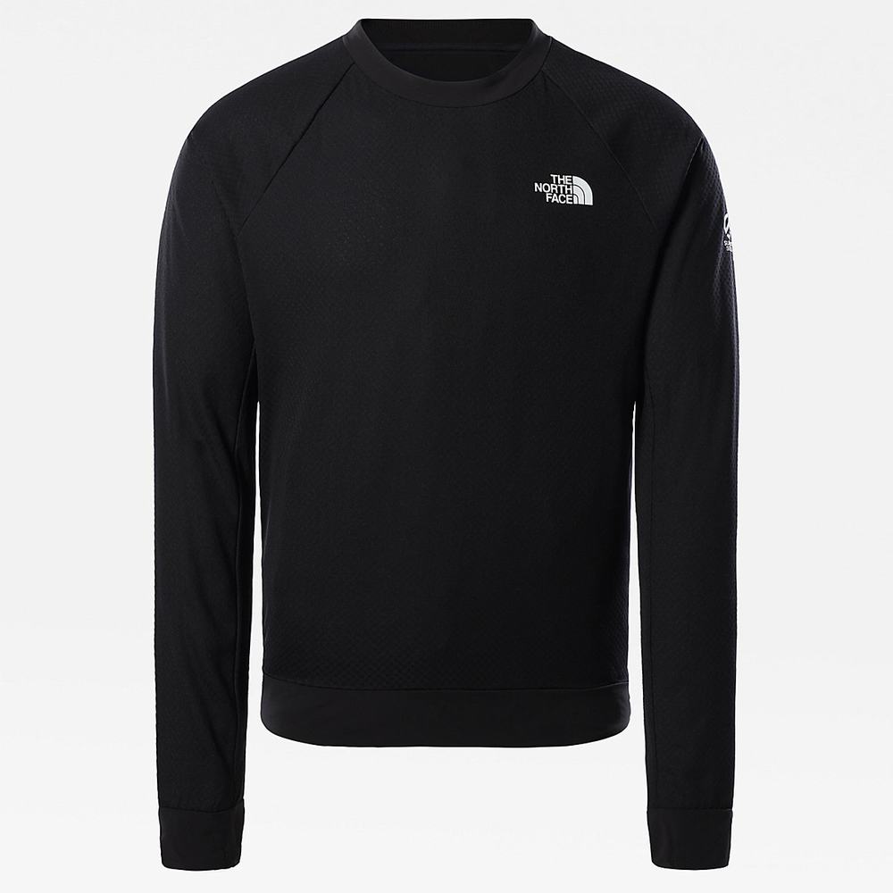 Fleece Mikiny The North Face SUMMIT SERIES™ L2 FUTUREFLEECE™ Panske Čierne | OTI-356948