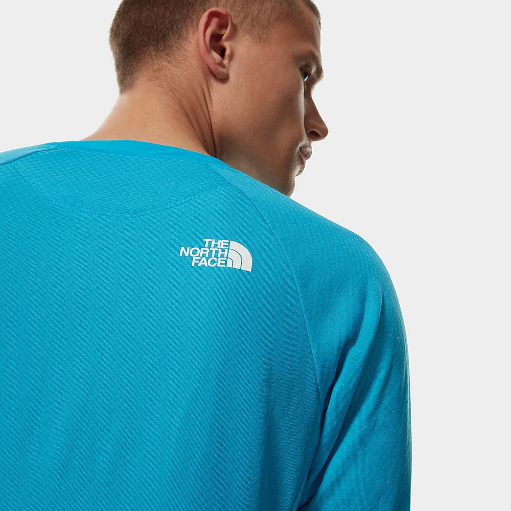 Fleece Mikiny The North Face SUMMIT SERIES™ L2 FUTUREFLEECE™ Panske Modre | QIV-896705