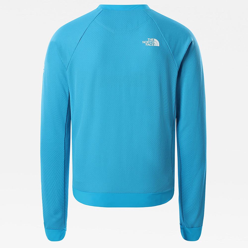 Fleece Mikiny The North Face SUMMIT SERIES™ L2 FUTUREFLEECE™ Panske Modre | QIV-896705