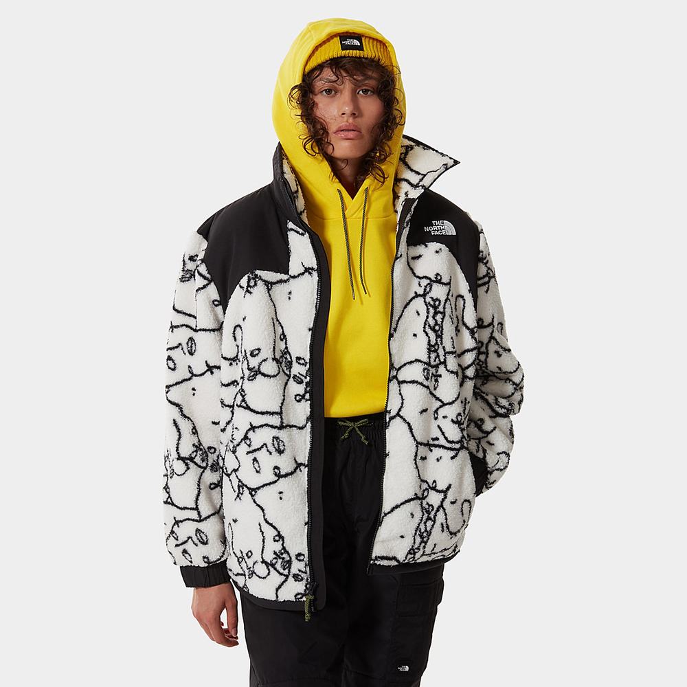 Fleece Mikiny The North Face Search and Rescue Oversize Sherpa Damske Biele | CAT-813967