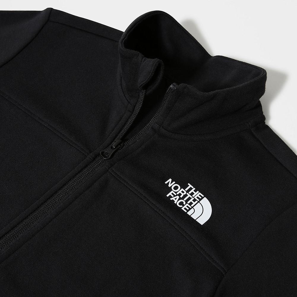 Fleece Mikiny The North Face Slacker Stredná Vrstva Dievcenske Čierne | JDZ-930671