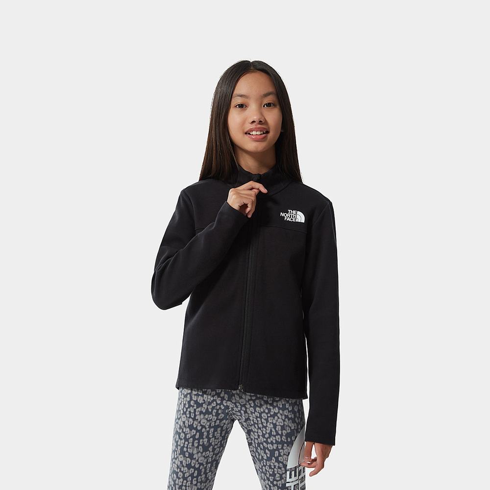 Fleece Mikiny The North Face Slacker Stredná Vrstva Dievcenske Čierne | JDZ-930671