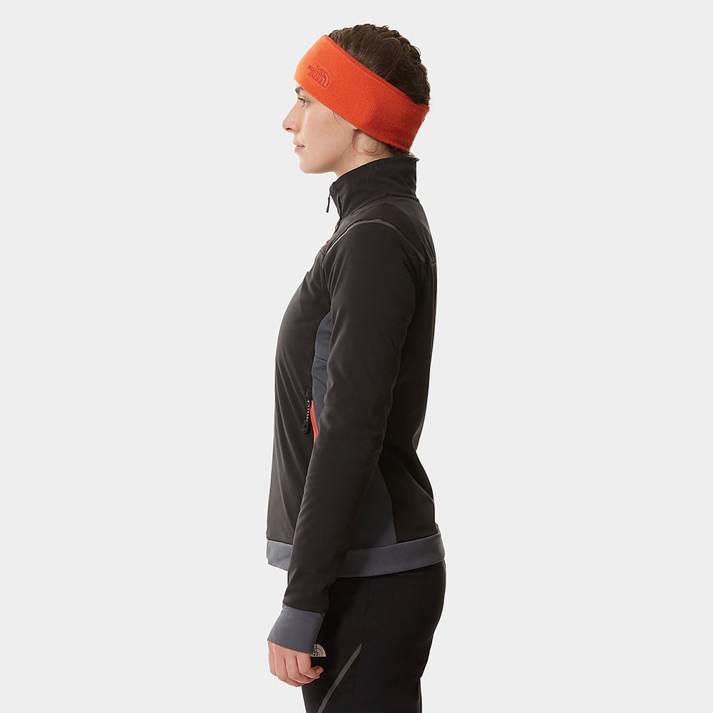 Fleece Mikiny The North Face Speedtour Stretch Damske Čierne | PGK-659874
