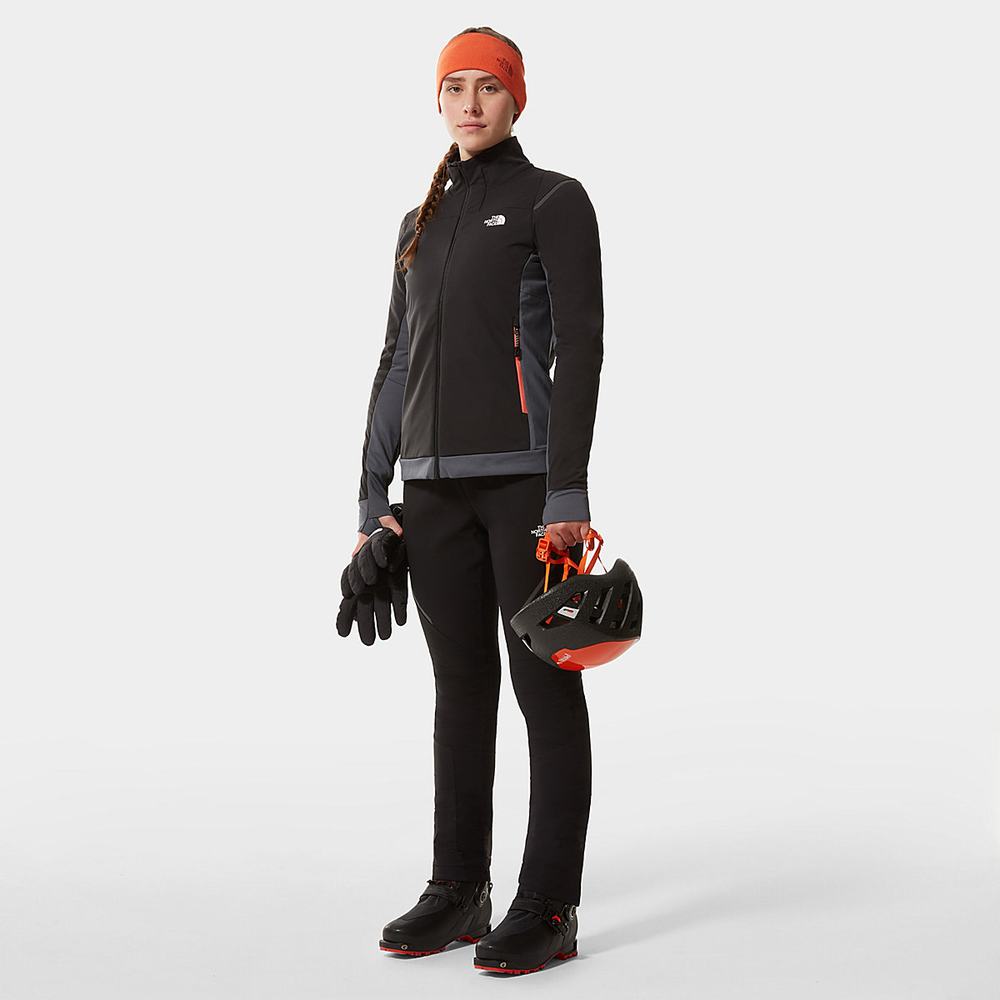 Fleece Mikiny The North Face Speedtour Stretch Damske Čierne | PGK-659874