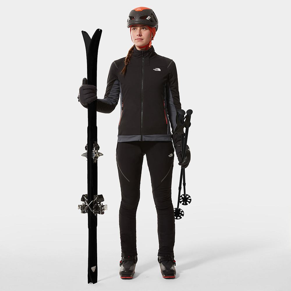 Fleece Mikiny The North Face Speedtour Stretch Damske Čierne | PGK-659874
