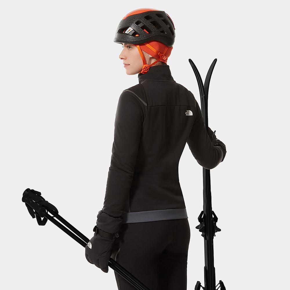 Fleece Mikiny The North Face Speedtour Stretch Damske Čierne | PGK-659874