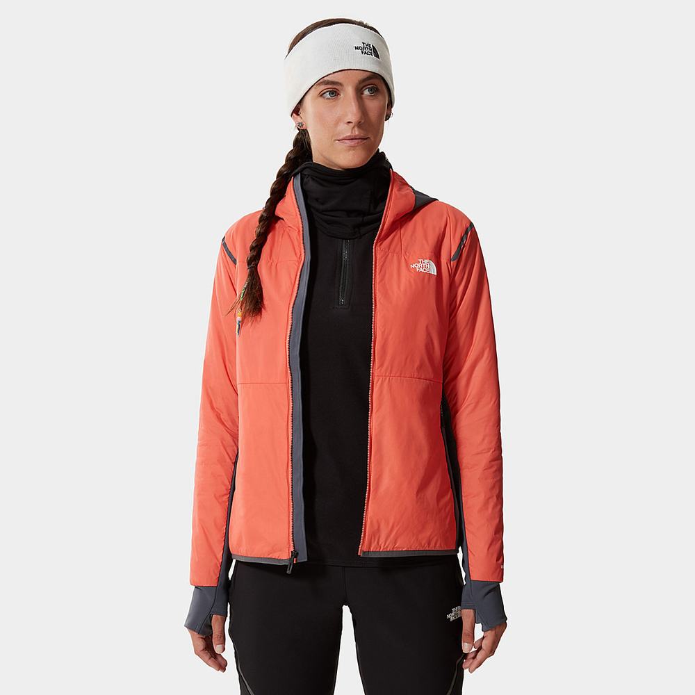 Fleece Mikiny The North Face Speedtour Ventrix S Kapucňou Damske Oranžové | AEF-807396