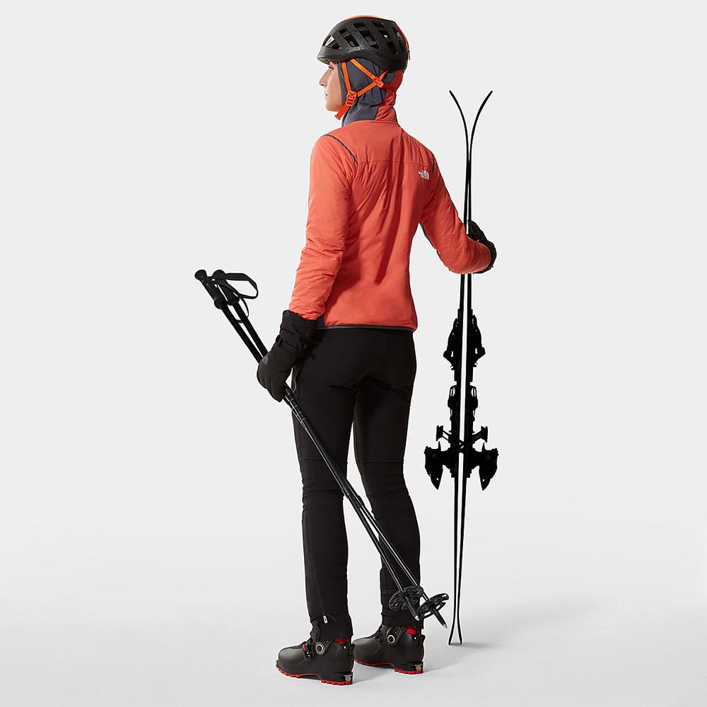 Fleece Mikiny The North Face Speedtour Ventrix S Kapucňou Damske Oranžové | AEF-807396