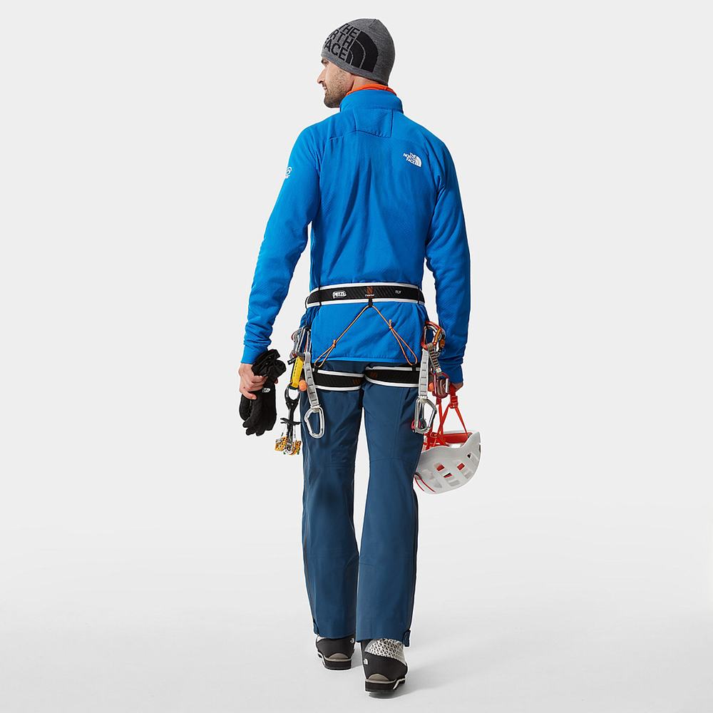 Fleece Mikiny The North Face Summit FUTUREFLEECE™ Panske Modre | SPN-628079