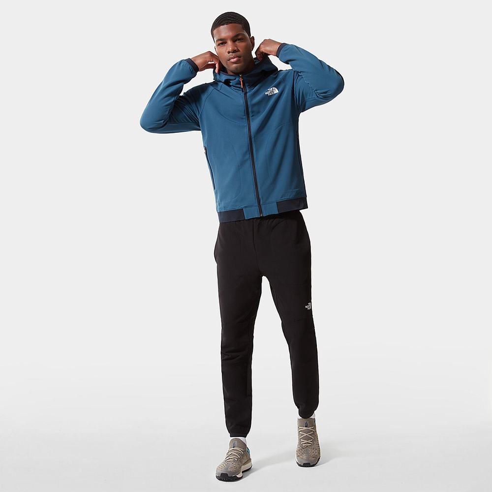 Fleece Mikiny The North Face TEKWARE Panske Modre | ZIY-892760