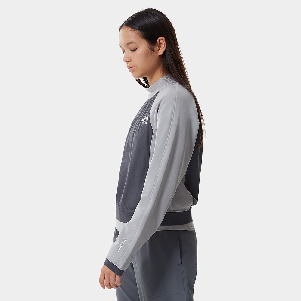 Fleece Mikiny The North Face Tekware® FUTUREFLEECE™ Damske Siva | NSE-209573