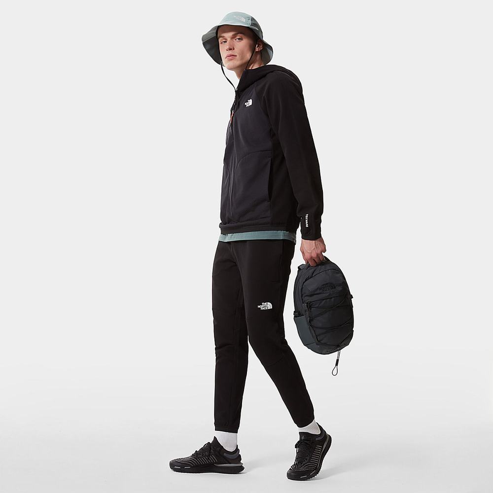 Fleece Mikiny The North Face Tekware® FUTUREFLEECE™ Panske Čierne | WYF-473916