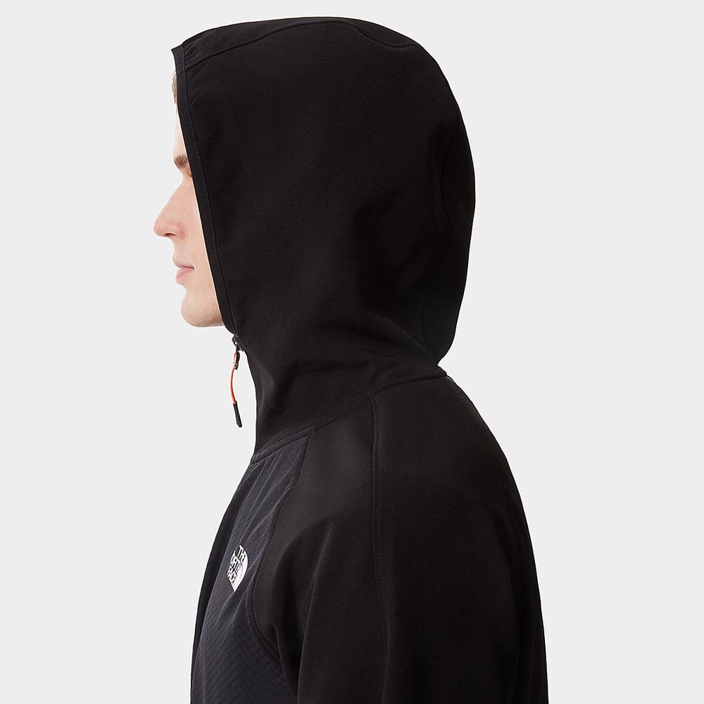 Fleece Mikiny The North Face Tekware® FUTUREFLEECE™ Panske Čierne | WYF-473916