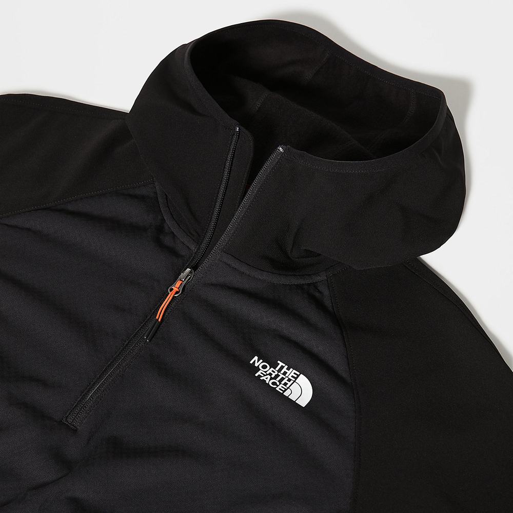 Fleece Mikiny The North Face Tekware® FUTUREFLEECE™ Panske Čierne | WYF-473916