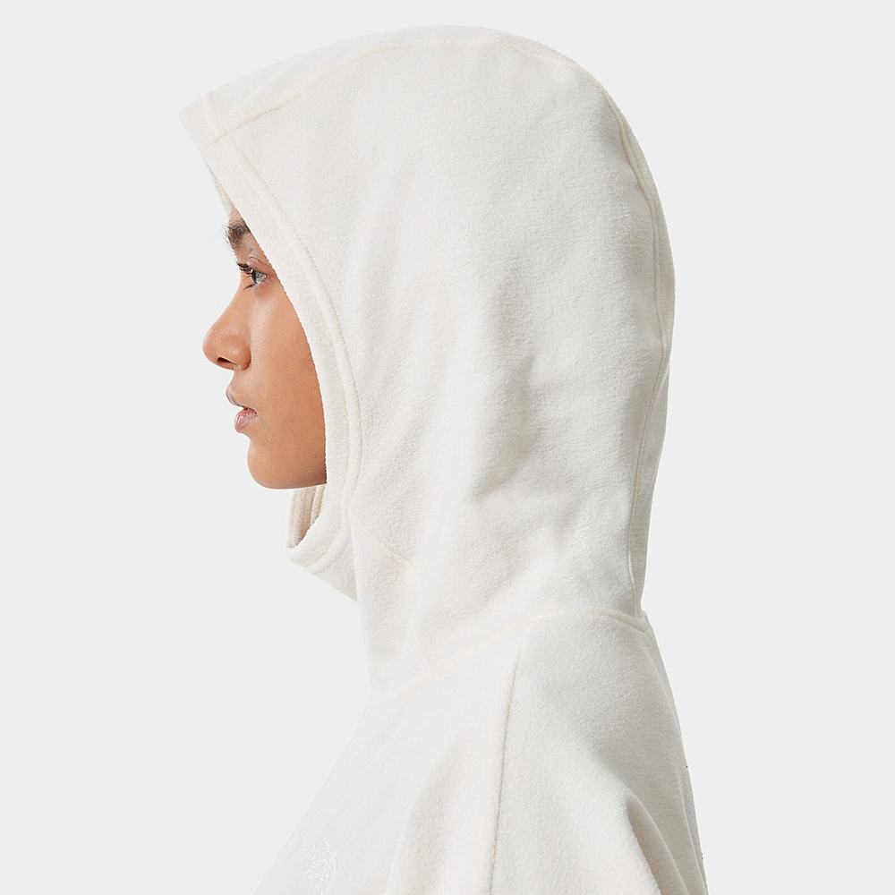 Fleece Mikiny The North Face Tka Glacier Damske Biele | IBX-795208