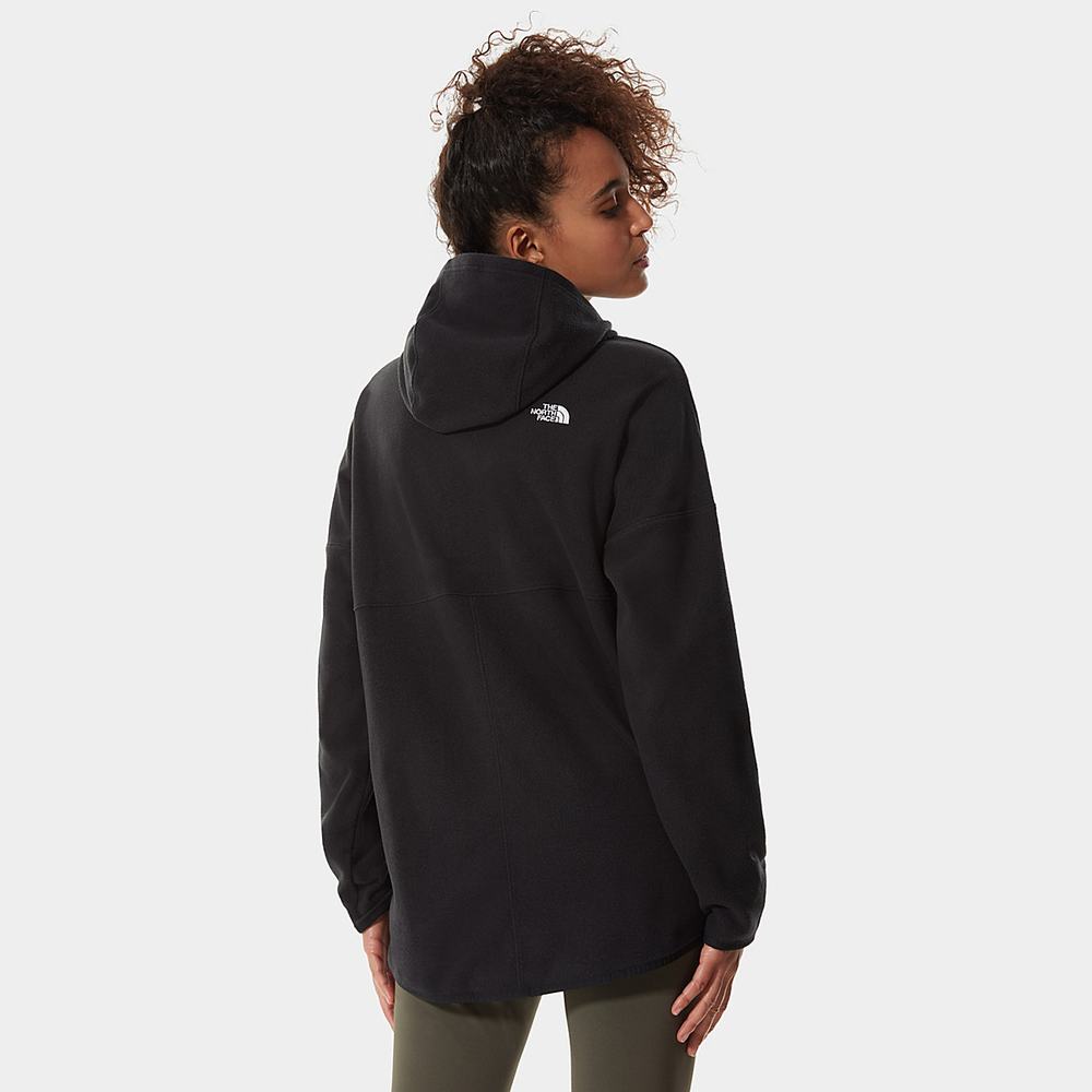 Fleece Mikiny The North Face Tka Glacier Damske Čierne | KSQ-372045