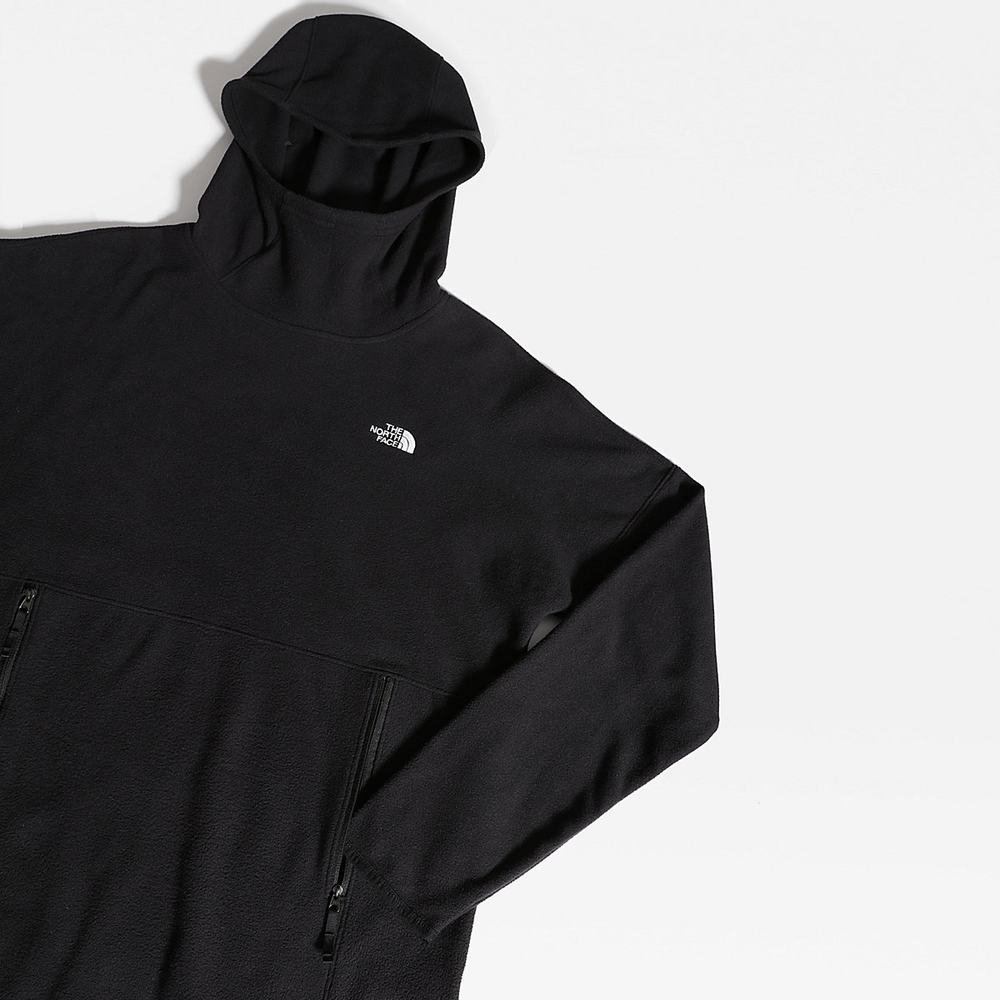Fleece Mikiny The North Face Tka Glacier Damske Čierne | KSQ-372045