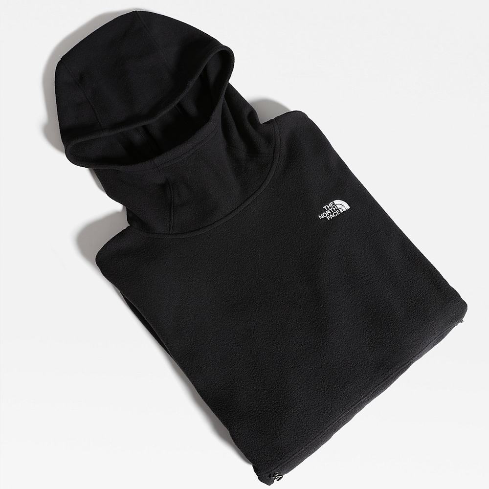 Fleece Mikiny The North Face Tka Glacier Damske Čierne | KSQ-372045