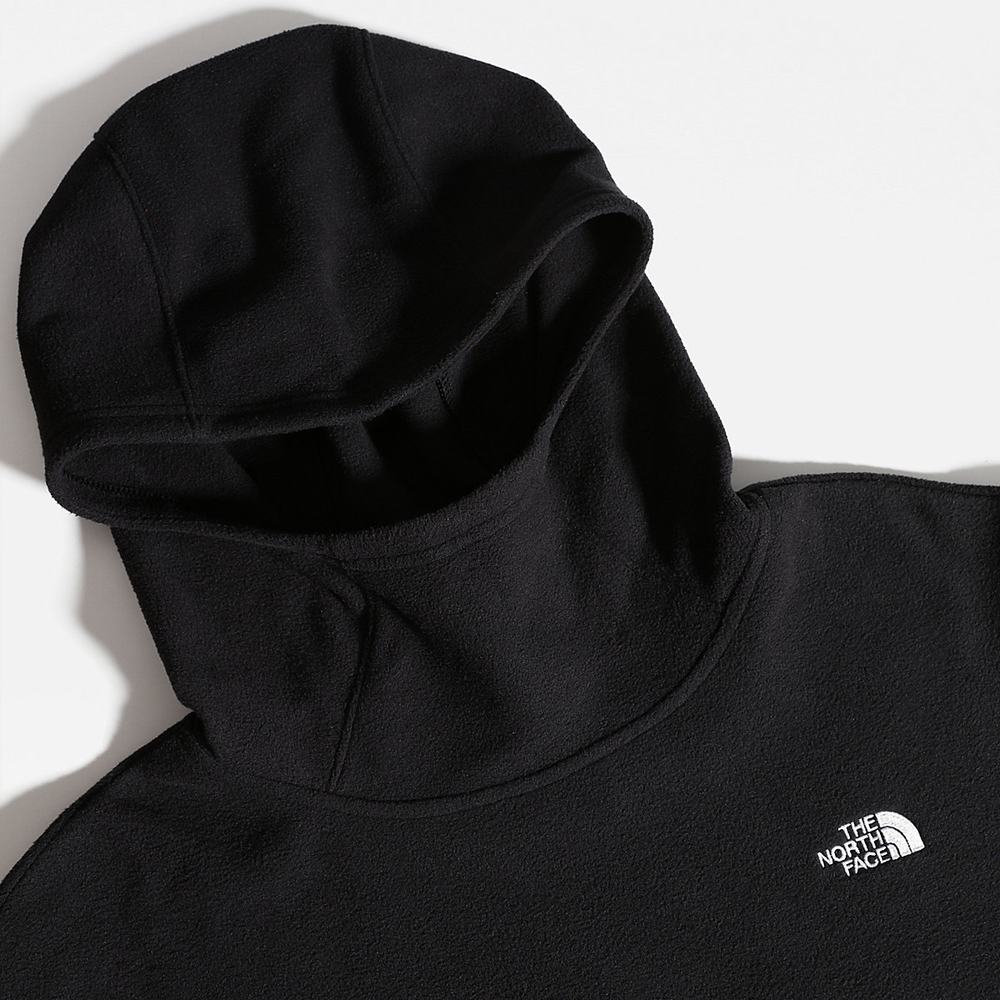 Fleece Mikiny The North Face Tka Glacier Damske Čierne | KSQ-372045