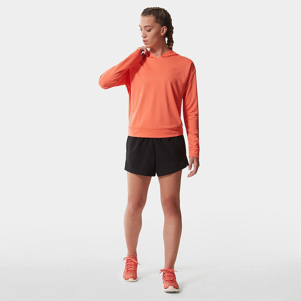 Fleece Mikiny The North Face Wander Damske Oranžové | CSP-129805