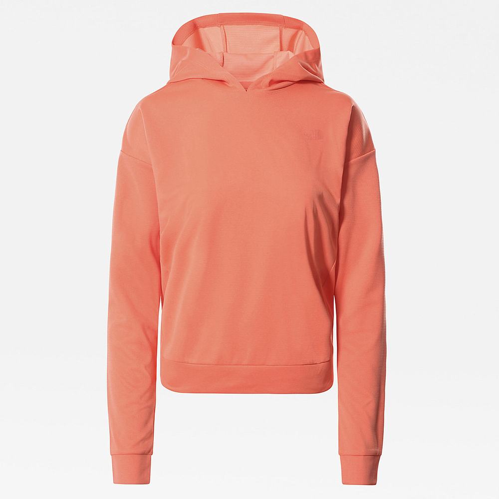 Fleece Mikiny The North Face Wander Damske Oranžové | CSP-129805