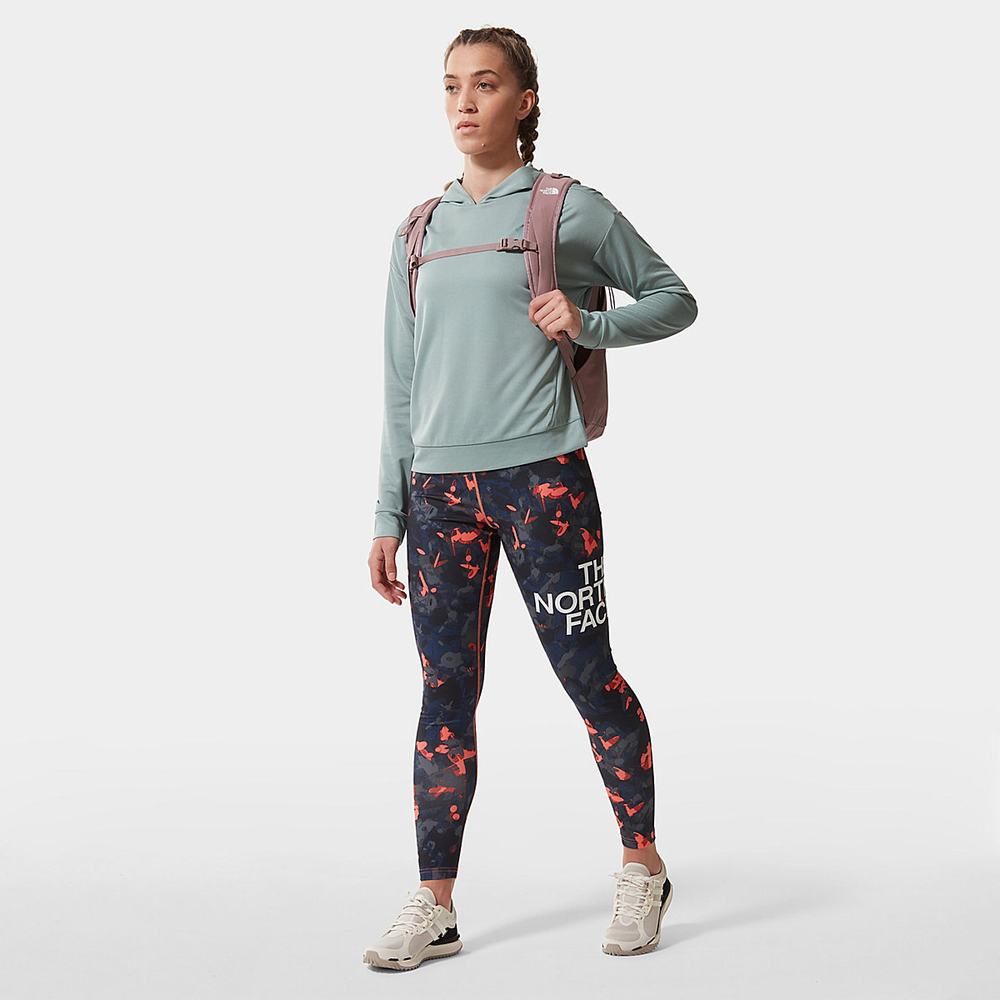 Fleece Mikiny The North Face Wander Damske Strieborne Modre | QJR-190362