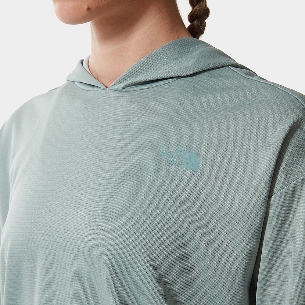 Fleece Mikiny The North Face Wander Damske Strieborne Modre | QJR-190362