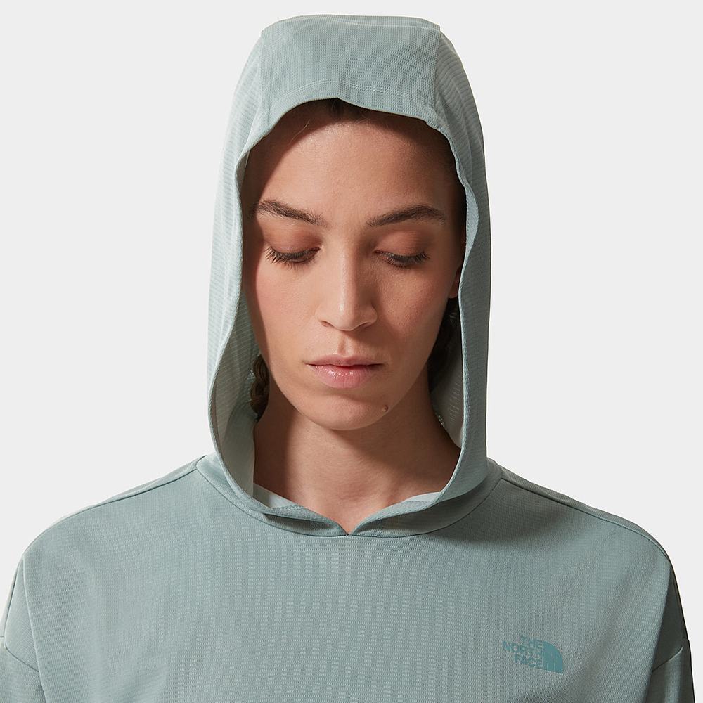 Fleece Mikiny The North Face Wander Damske Strieborne Modre | QJR-190362