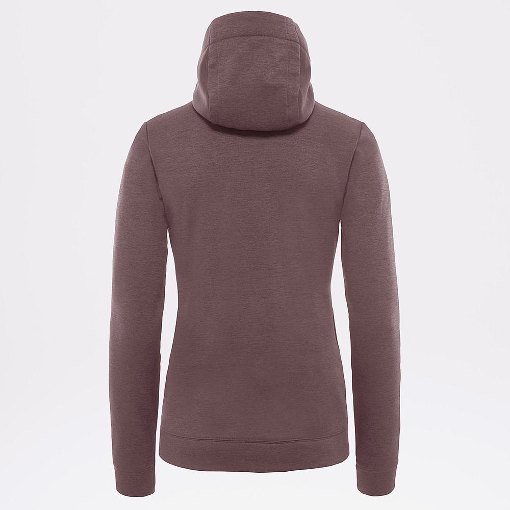 Fleece Mikiny The North Face Wenhaver Full-Zip Fleece Damske Ruzove | CWP-723819