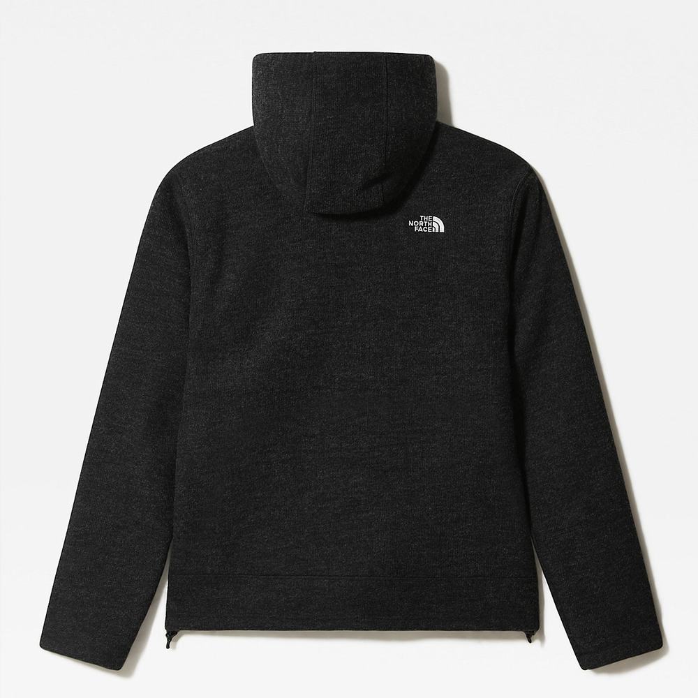 Fleece Mikiny The North Face Zermatt Full Zip Panske Čierne | NDA-856472