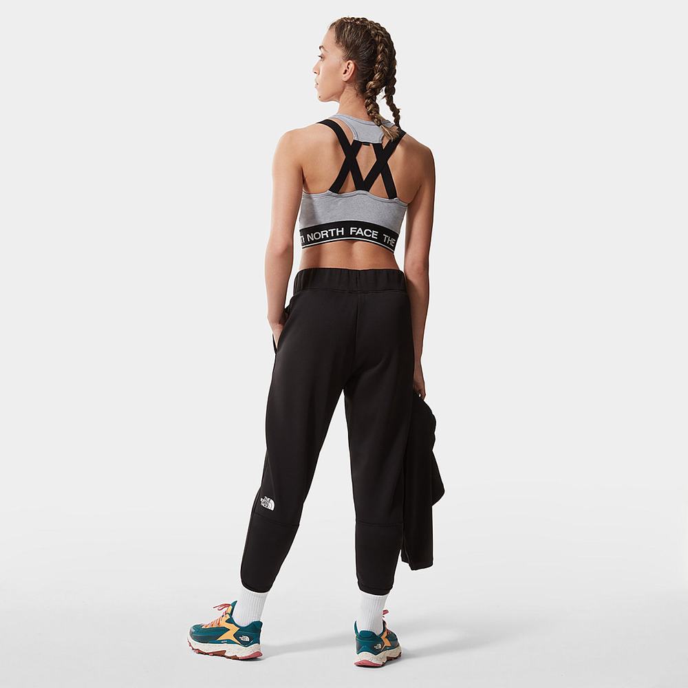 Jogger Nohavice The North Face Exploration Damske Čierne Biele | AWT-583690