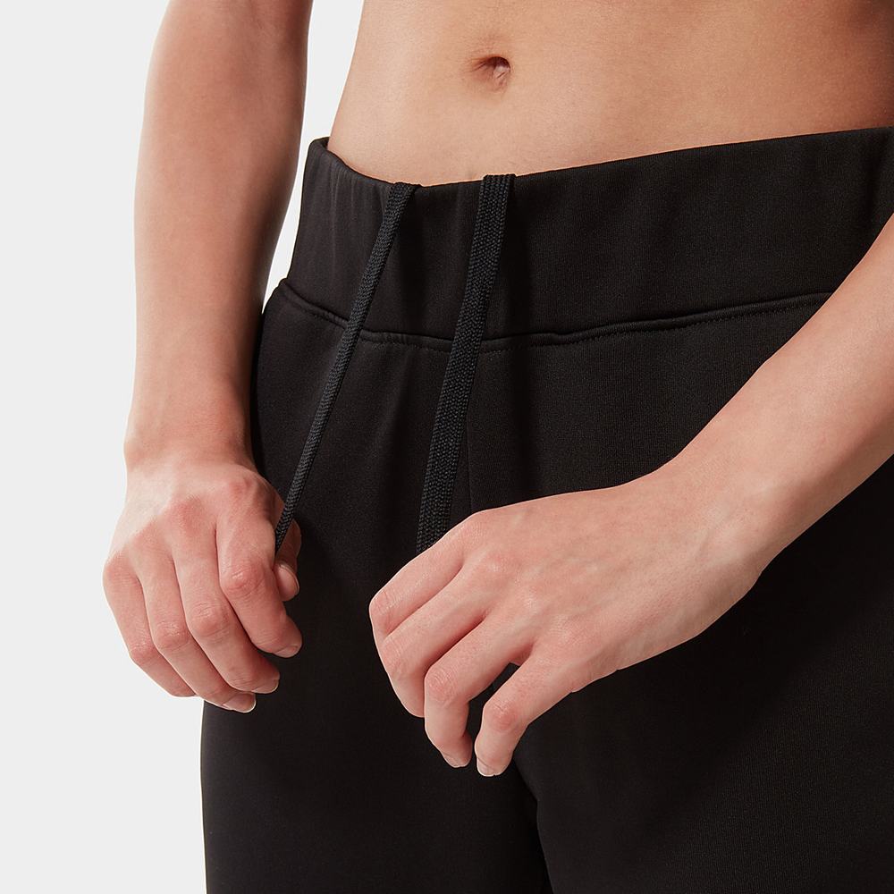 Jogger Nohavice The North Face Exploration Damske Čierne Biele | AWT-583690