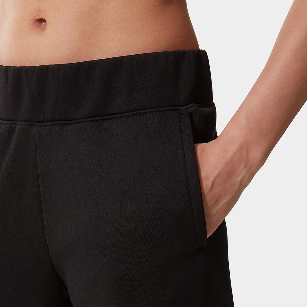 Jogger Nohavice The North Face Exploration Damske Čierne Biele | AWT-583690
