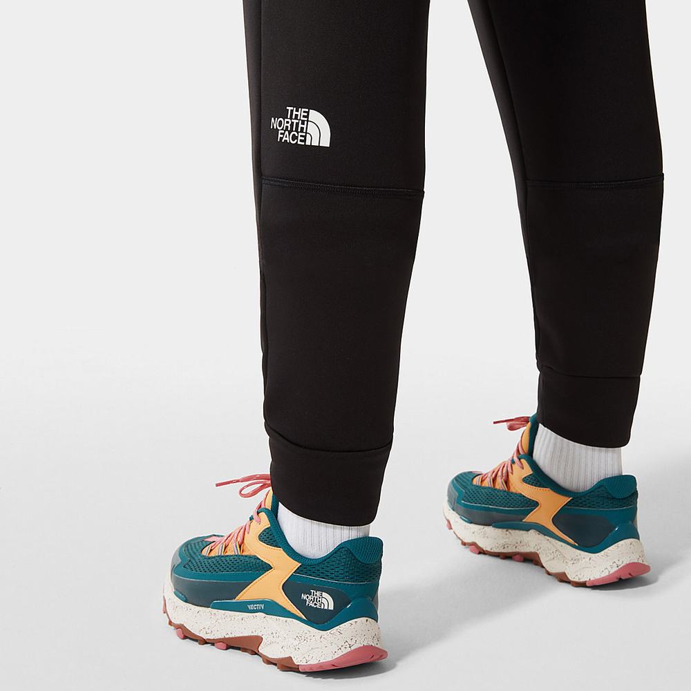 Jogger Nohavice The North Face Exploration Damske Čierne Biele | AWT-583690