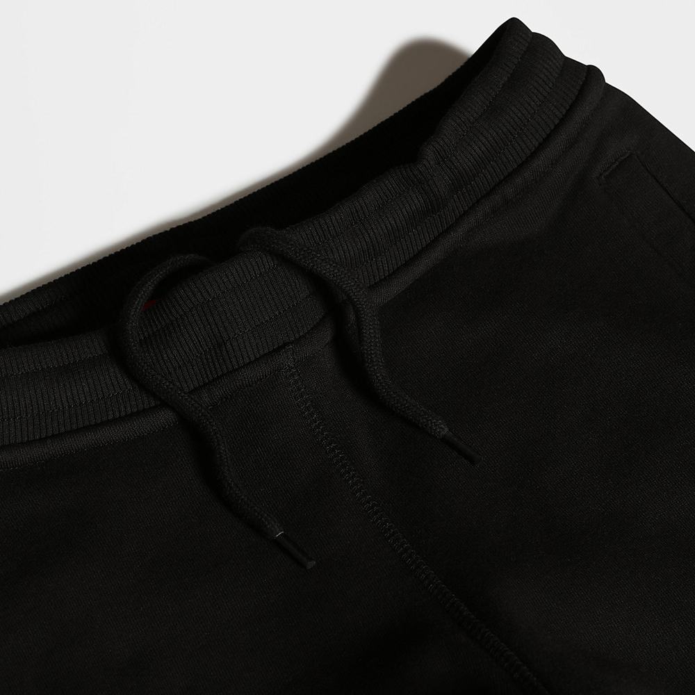 Jogger Nohavice The North Face Fleece Chlapcenske Čierne Biele | CNT-918637