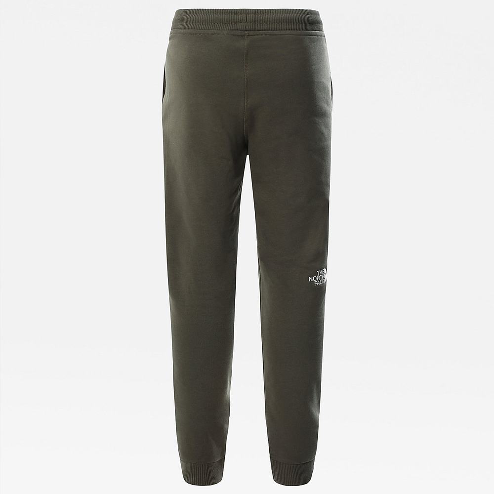 Jogger Nohavice The North Face Fleece Chlapcenske Zelene Biele | FNT-635189