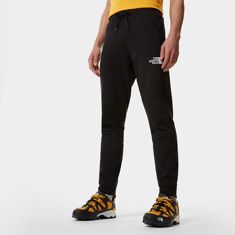 Jogger Nohavice The North Face Himalayan Panske Čierne | WXE-306245