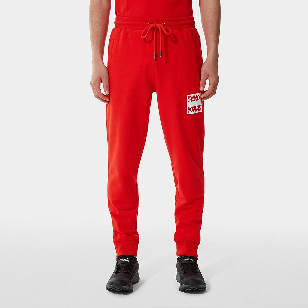 Jogger Nohavice The North Face INTERNATIONAL COLLECTION JOGGERS Panske Červené | HEC-912605