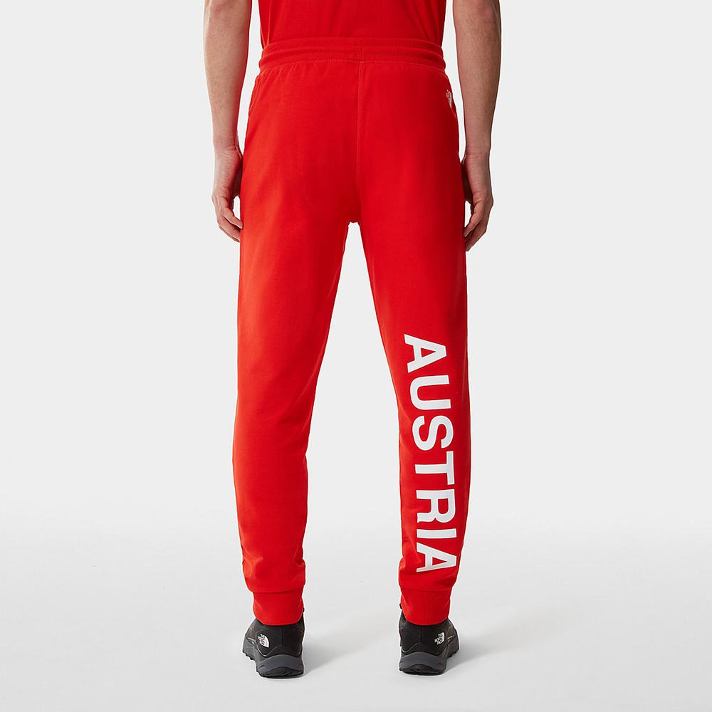 Jogger Nohavice The North Face INTERNATIONAL COLLECTION JOGGERS Panske Červené | HEC-912605