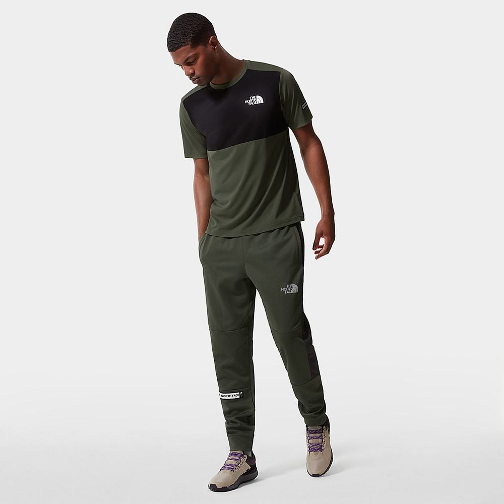 Jogger Nohavice The North Face MOUNTAIN ATHLETICS Panske Olivovo Zelená Zelene | AGE-524187