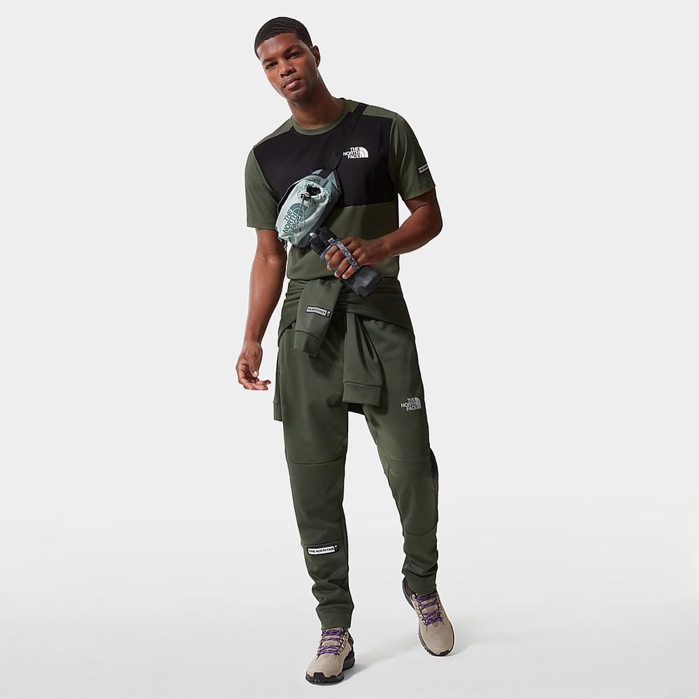 Jogger Nohavice The North Face MOUNTAIN ATHLETICS Panske Olivovo Zelená Zelene | AGE-524187