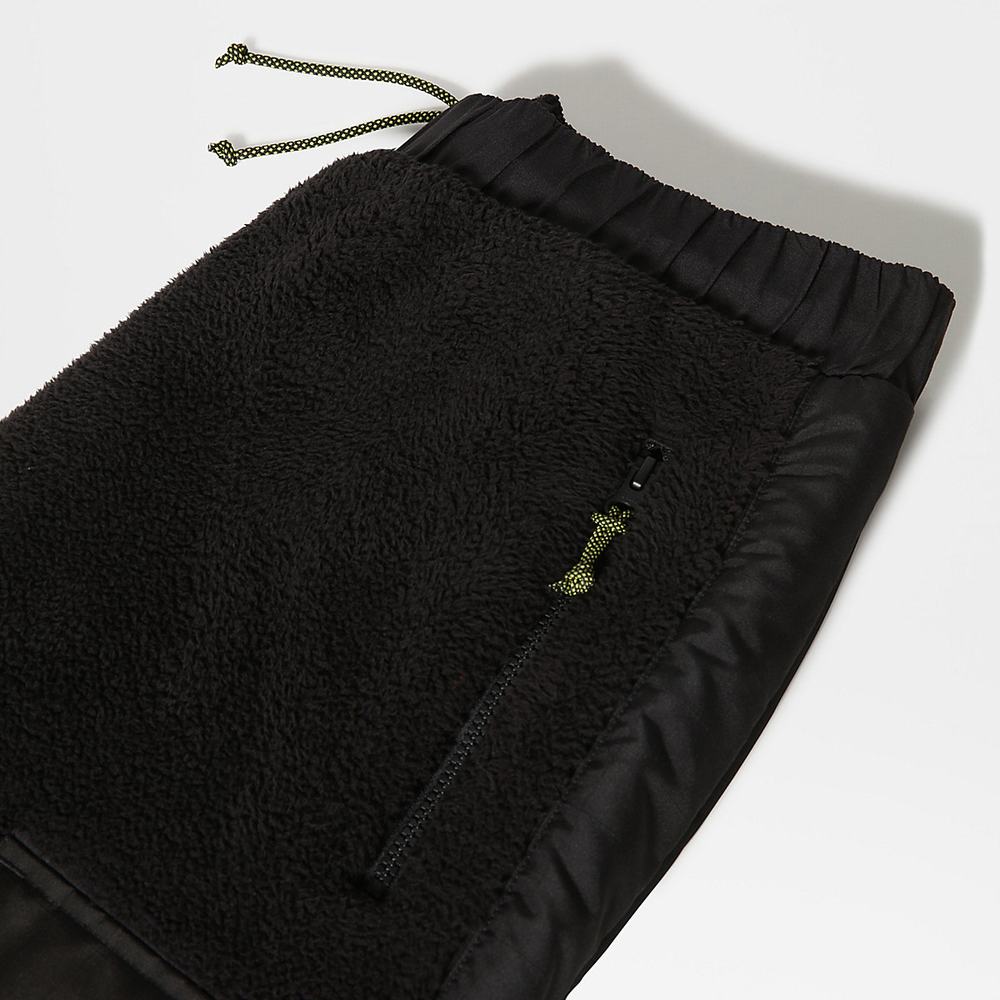 Jogger Nohavice The North Face MTN ARCHIVES SHERPA Panske Čierne | TVX-849613