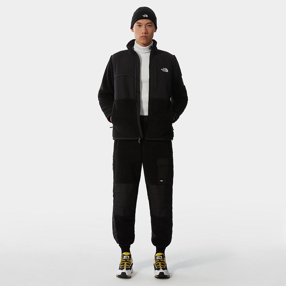 Jogger Nohavice The North Face MTN ARCHIVES SHERPA Panske Čierne | TVX-849613