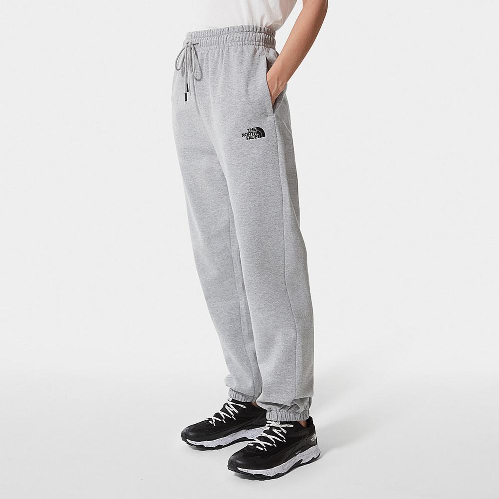 Jogger Nohavice The North Face Oversized Essential Damske Svetlo Siva | FGZ-746082