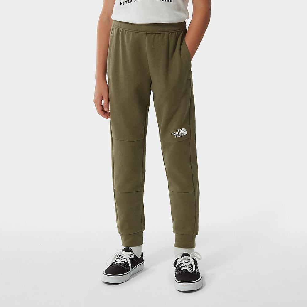 Jogger Nohavice The North Face SLACKER Chlapcenske Olivovo Zelená Zelene | GLP-079483