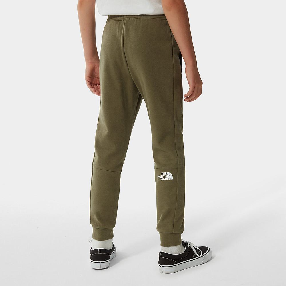 Jogger Nohavice The North Face SLACKER Chlapcenske Olivovo Zelená Zelene | GLP-079483